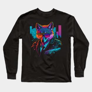 Gangster Neon Art Long Sleeve T-Shirt